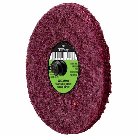 Forney Surface Prep Pad, 3 in Medium Grit 71911